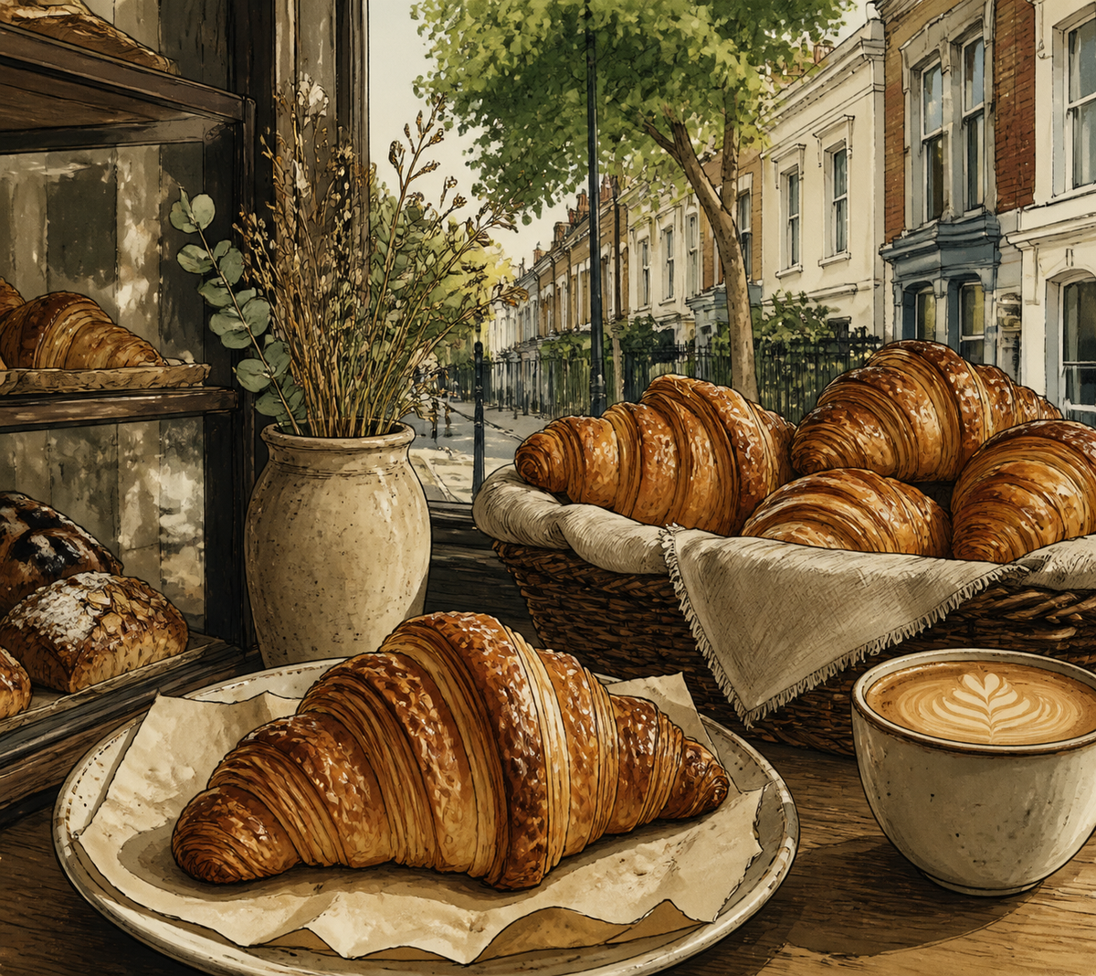  The best croissants in Willesden