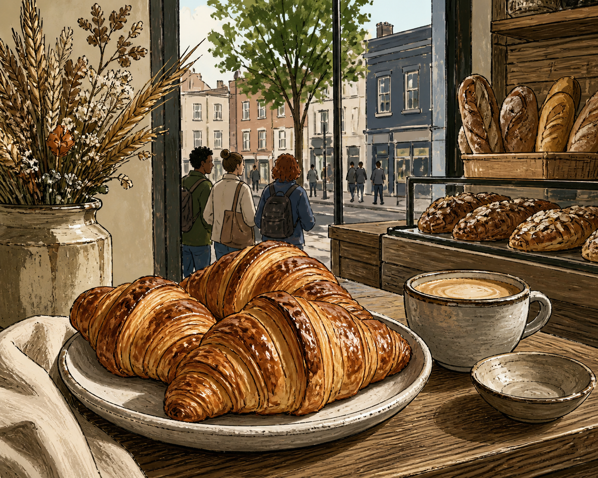  The best croissants in New Cross