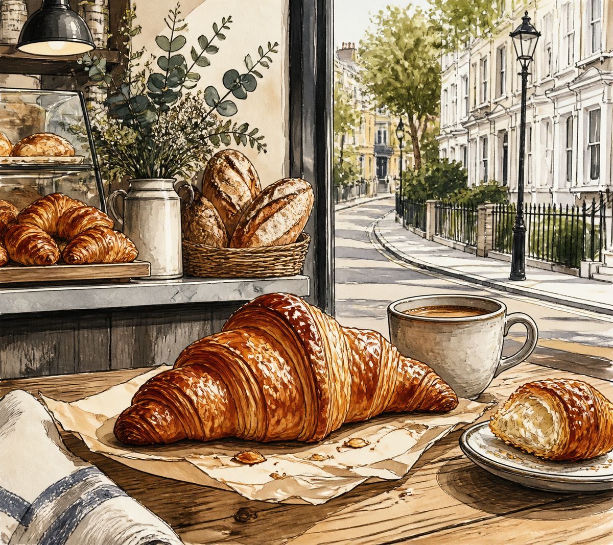  The best croissants in St John's Wood