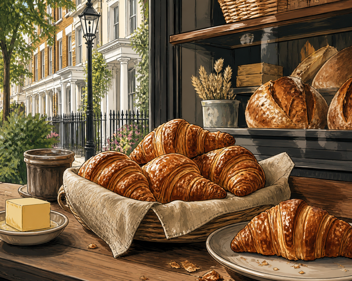  The best croissants in Kensington