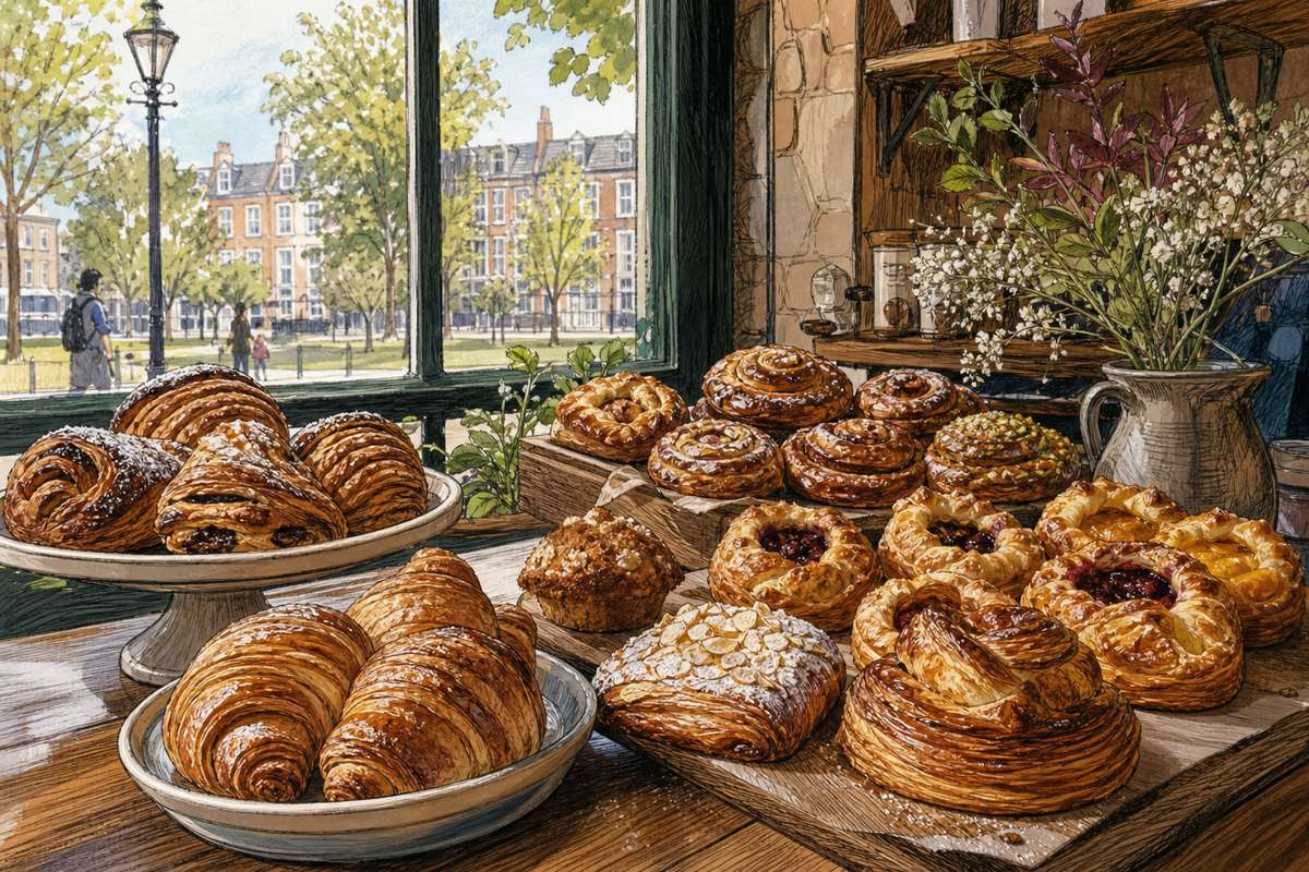  The Best Pastries in Finsbury Park