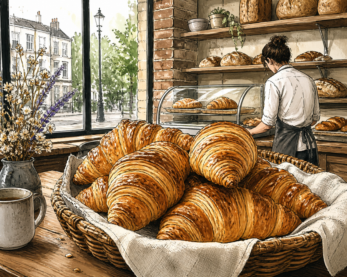  The best croissants in West Brompton