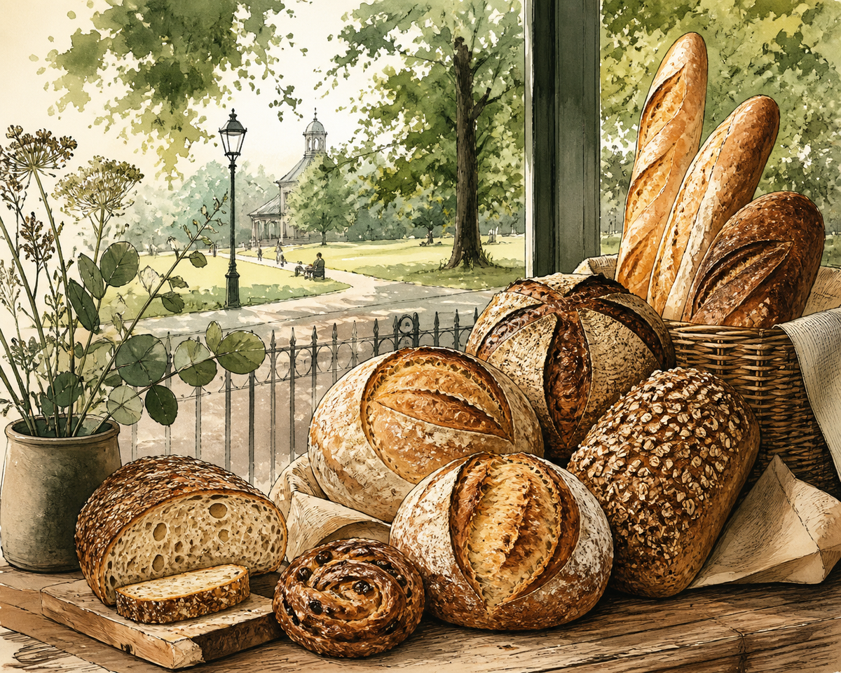  Where To Find Good Bread in Regent's Park