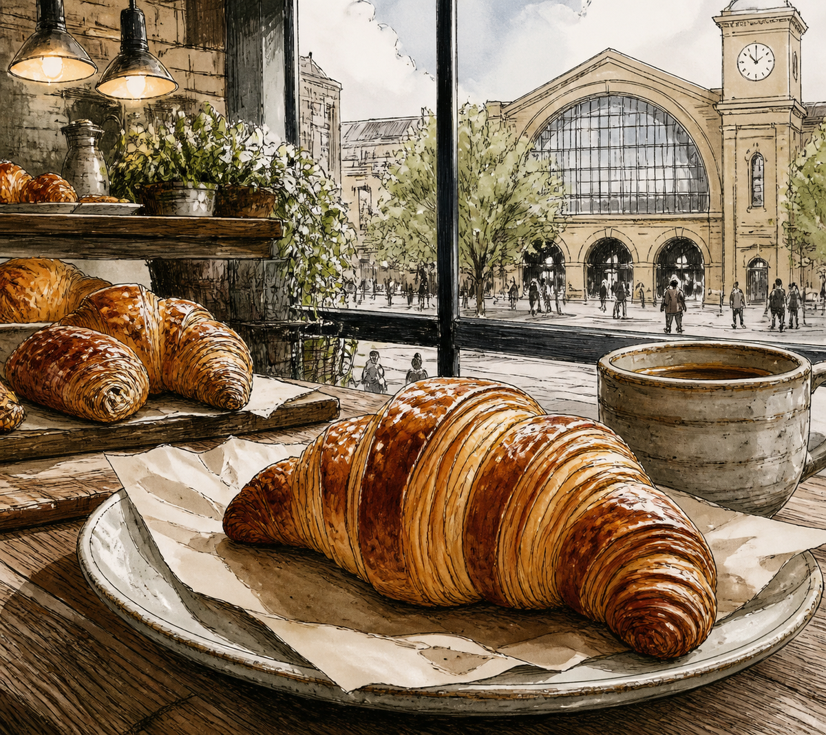  The best croissants in King's Cross