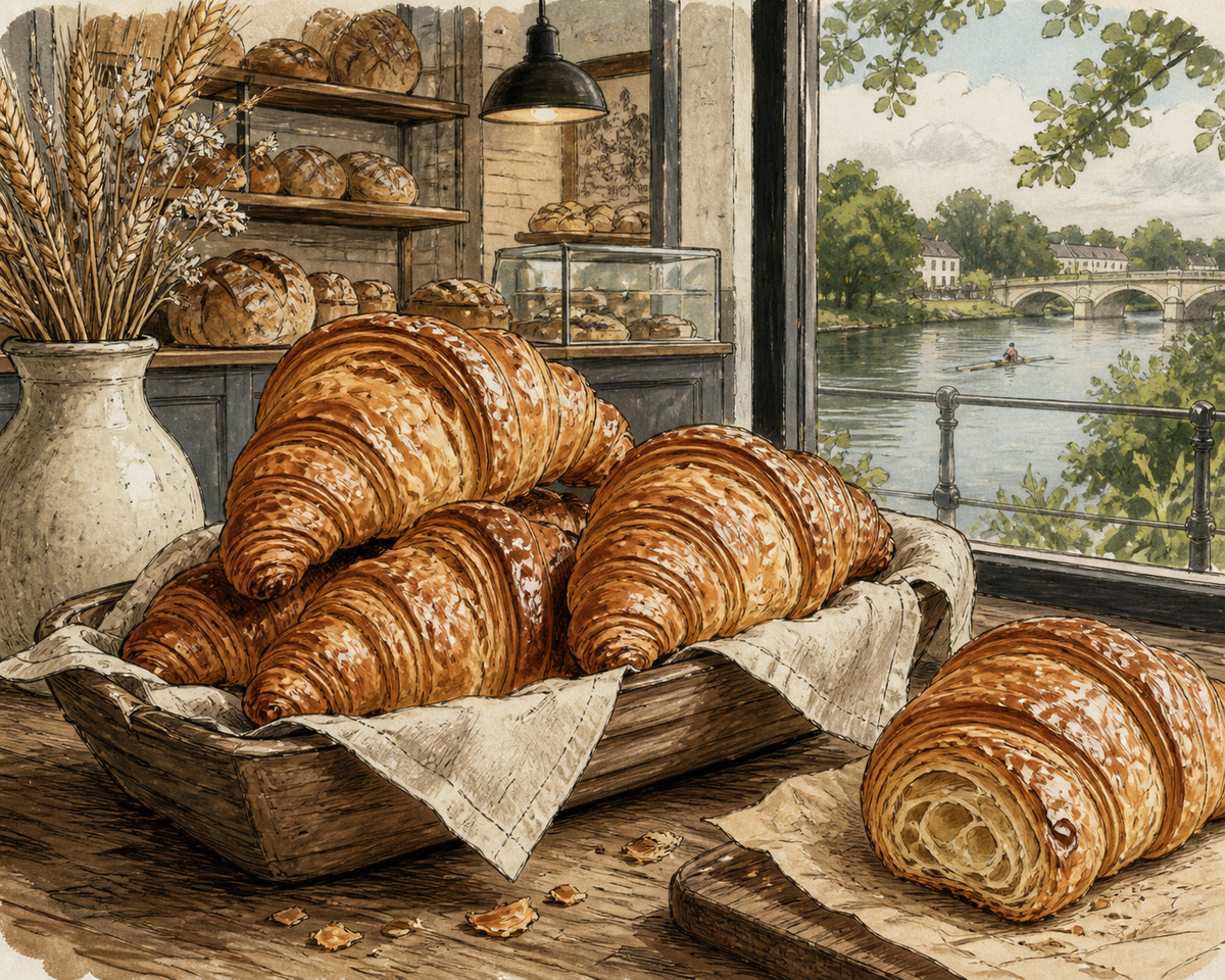  The best croissants in Mortlake