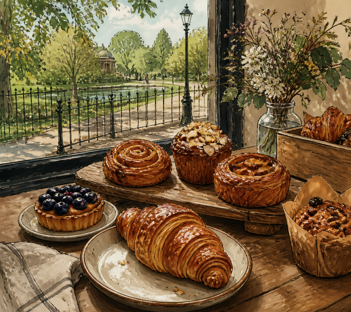 The Best Pastries in Regent's Park