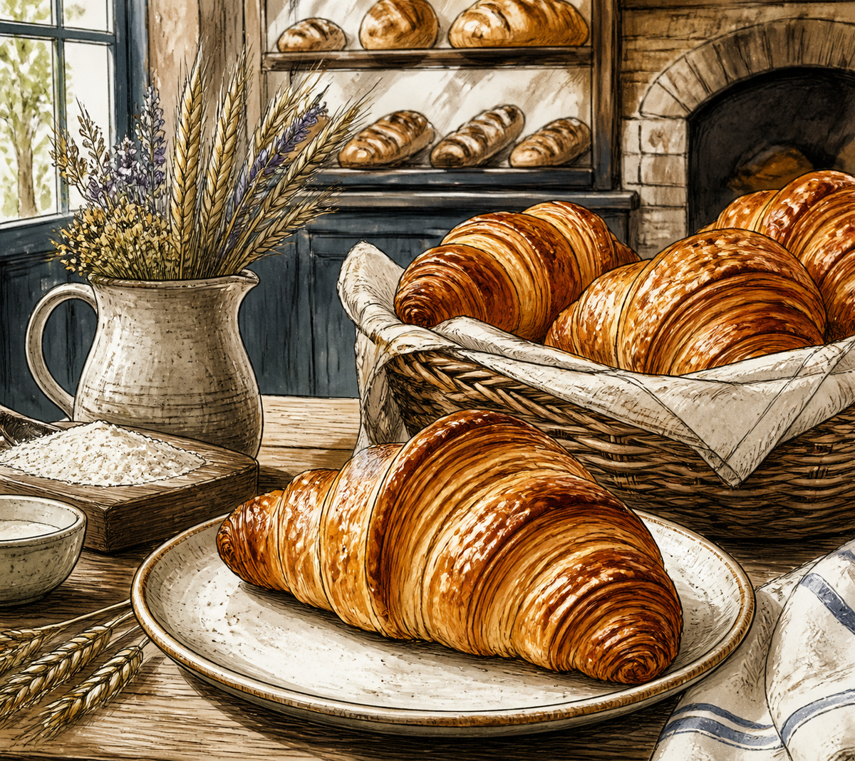  The best croissants in Lee