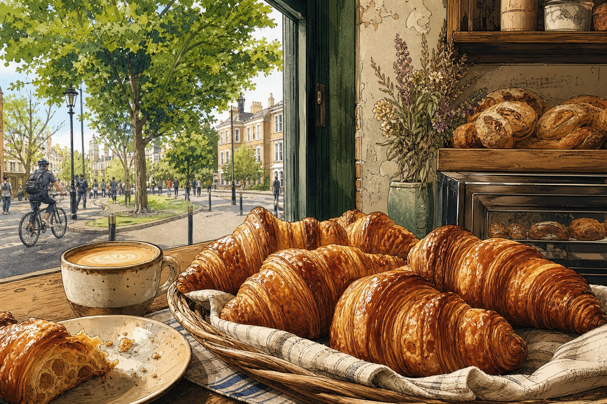  The best croissants in Finsbury Park