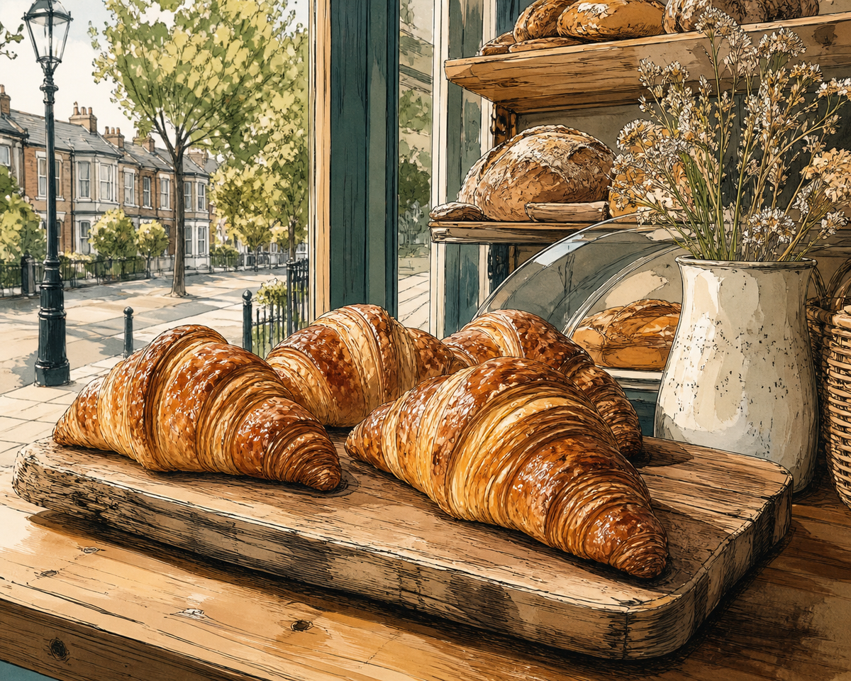  The best croissants in Herne Hill