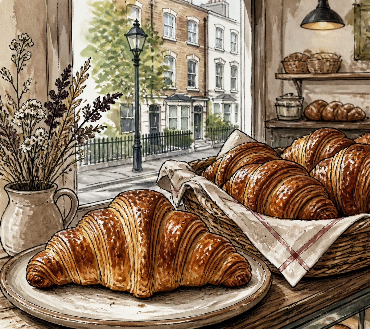  The best croissants in Islington