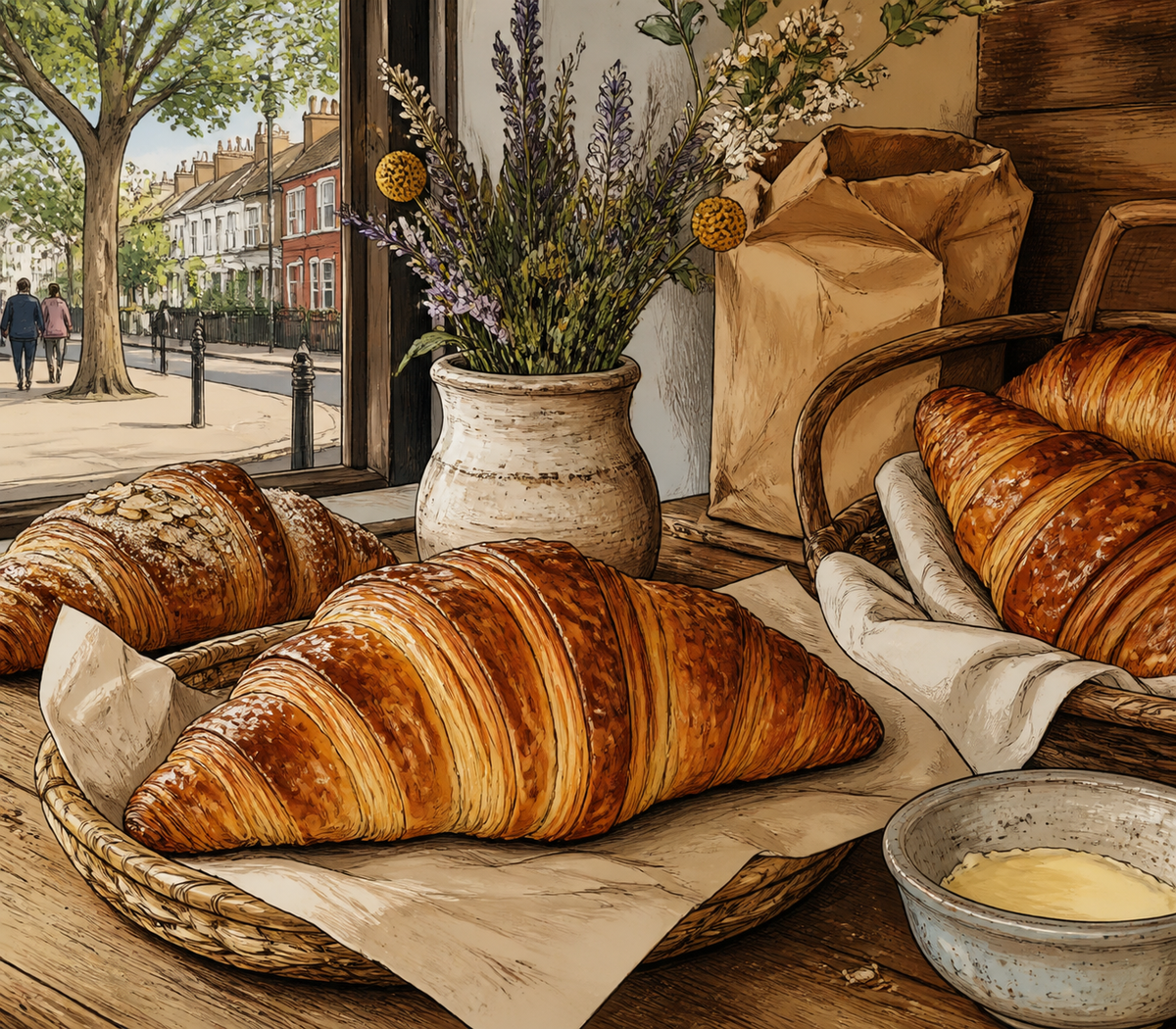  The best croissants in Thornton Heath