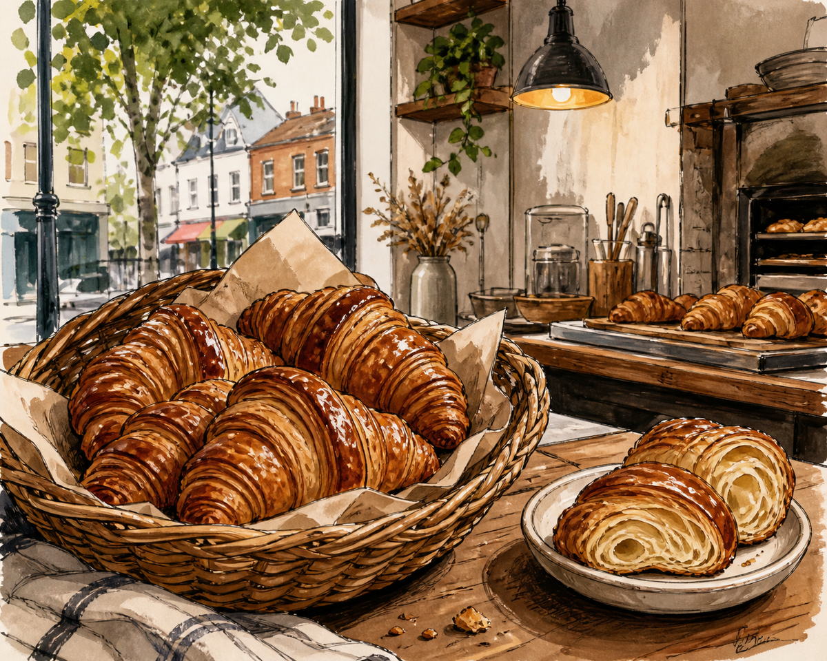  The best croissants in Tooting