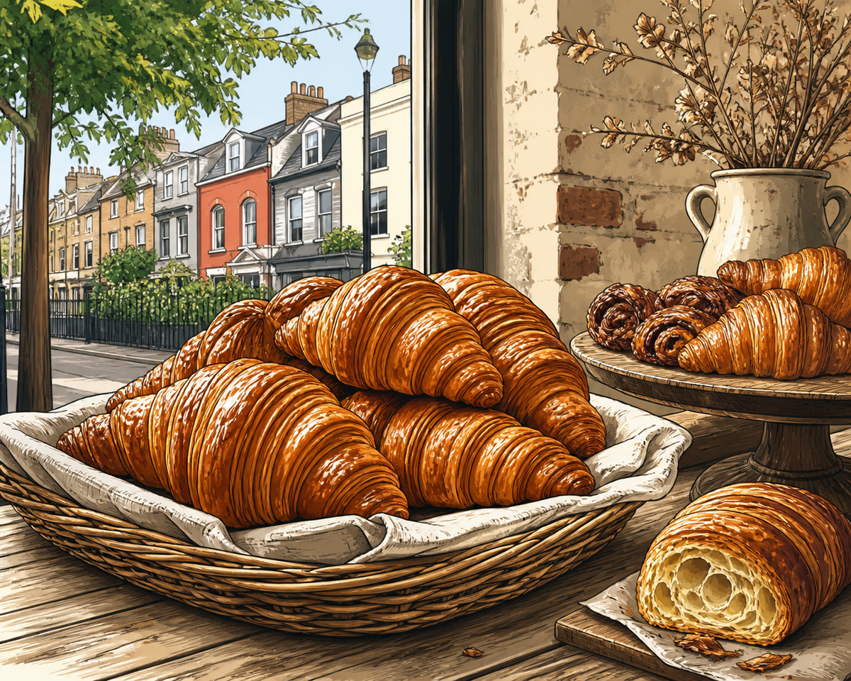  The best croissants in Kentish Town
