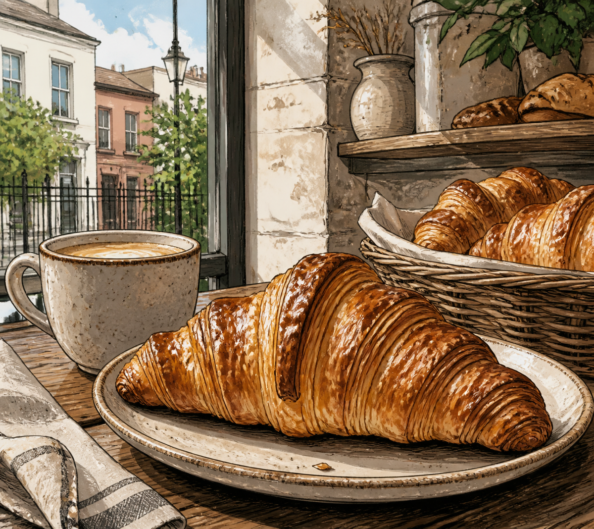  The best croissants in West Kensington
