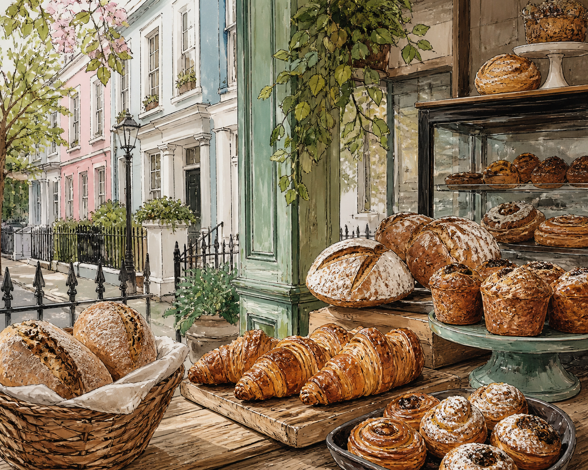  The Ultimate Guide to Bakeries:  Notting Hill