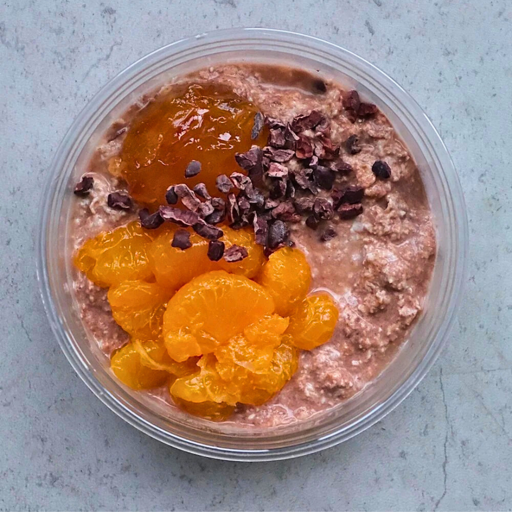 Dark Chocolate & Orange Overnight Oats