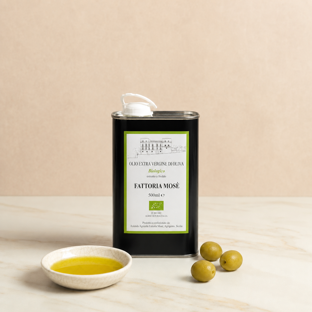 Frankie's Organic Extra Virgin Olive Oil 500ml