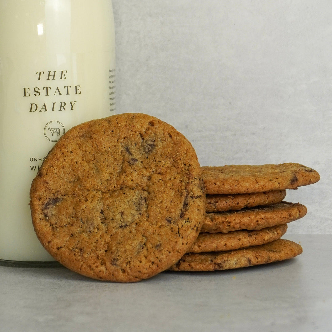 Five Chocolate Chip Cookies