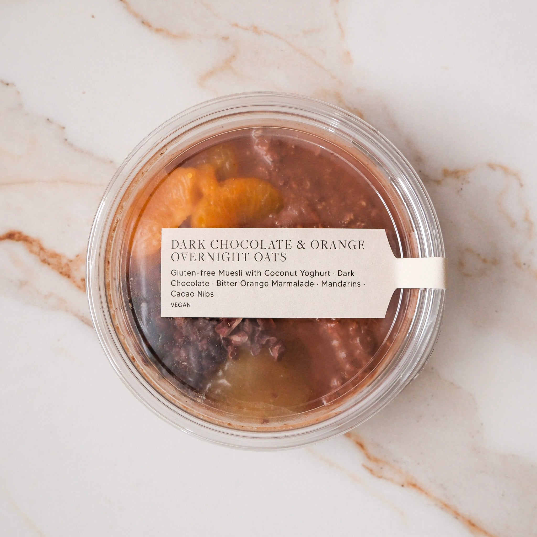 Dark Chocolate & Orange Overnight Oats
